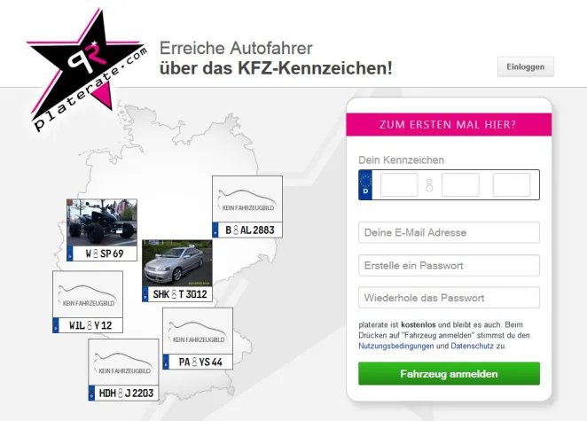 Einfache Lösung um andere Autofahrer zu erreichen Bild: Einfache Lösung um andere Autofahrer zu erreichen