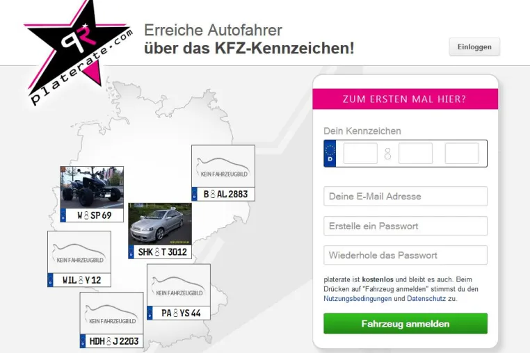 Bild: Einfache Lösung um andere Autofahrer zu erreichen