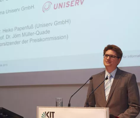 Bild: Uniserv fördert junge Wissenschaftler am Karlsruher Institut für Technologie und stiftet Forschungspreis