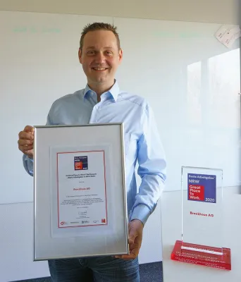 Bild: Brockhaus AG erhält Auszeichnung „Beste Arbeitgeber in NRW 2020“