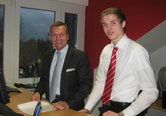 All Service Gebäudedienste - Ein Schüler als Chef Bild: All Service Gebäudedienste - Ein Schüler als Chef