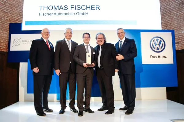 Bild: Höchste Auszeichnung von Volkswagen erhalten