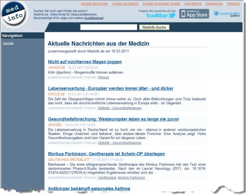Bild: Über 10.000 gesundheitliche Nachrichten analysiert - nicht immer strahlend neu