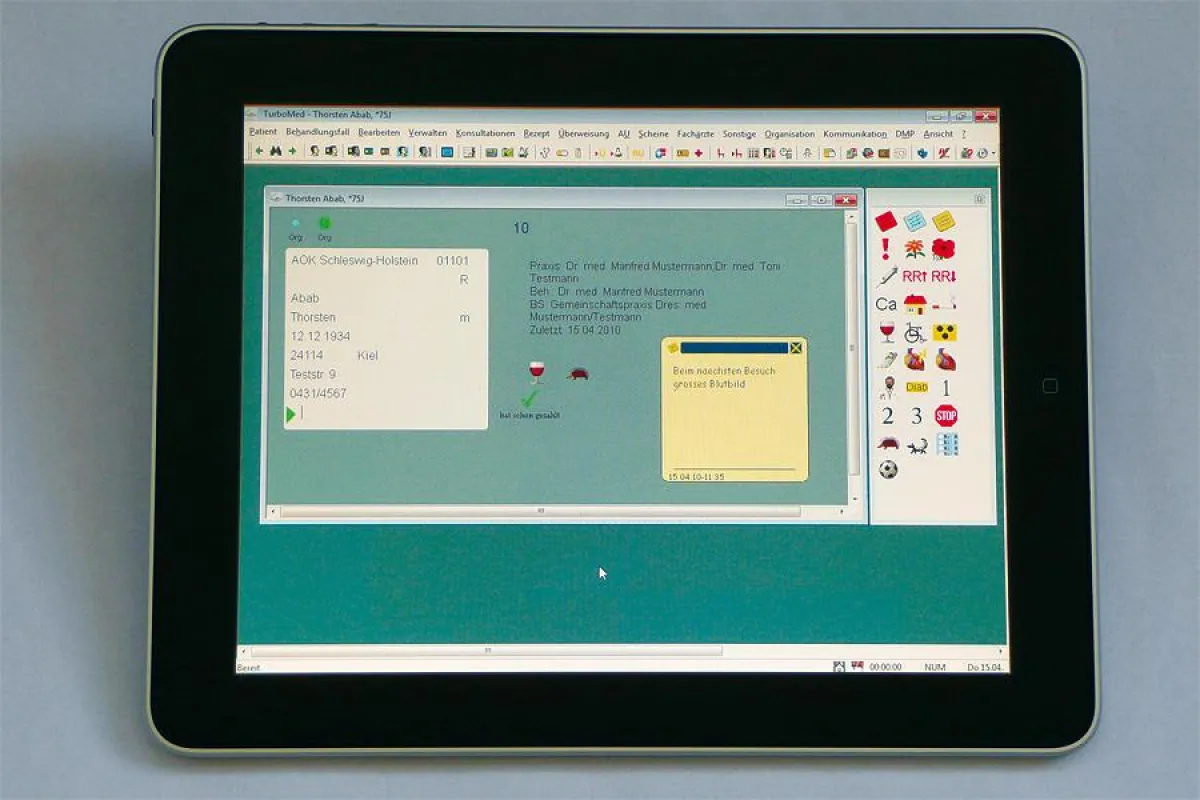 TurboMed® und das iPad™