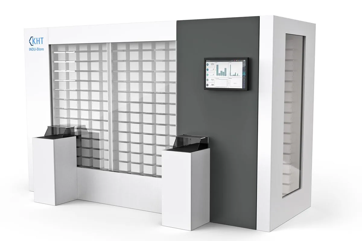 Auf der LogiMAT zeigt KHT den INDU-Store live im Einsatz. (Foto: KHT GmbH)