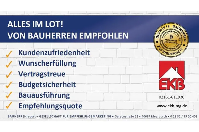 Bild: EKB Massivhaus GmbH: Qualität ist Rezept für Erfolg