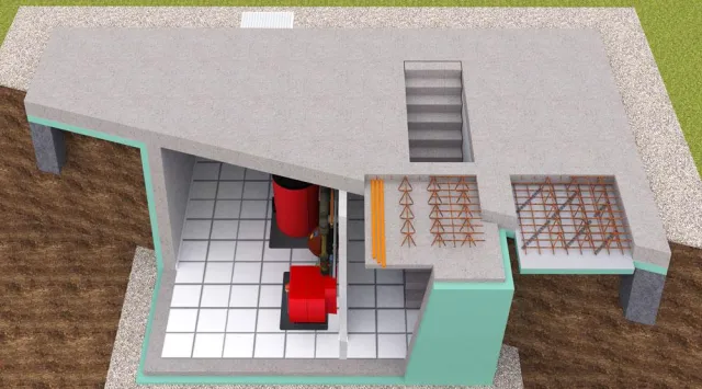 Glatthaar-fertigkeller erweitert Produktpalette: Effektiv-Keller als Alternativlösung zur Vollunterkellerung Bild: Glatthaar-fertigkeller erweitert Produktpalette: Effektiv-Keller als Alternativlösung zur Vollunterkellerung