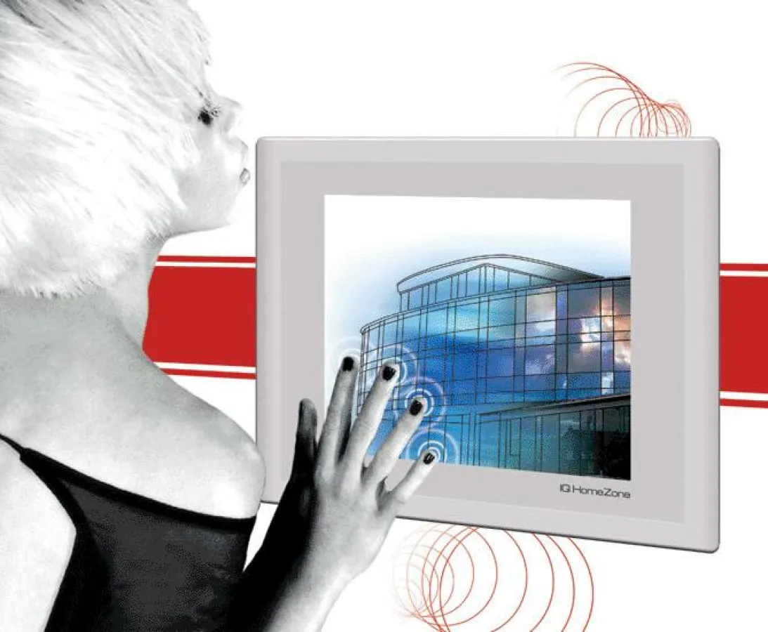 Touch Panel für die Gebäudeautomation