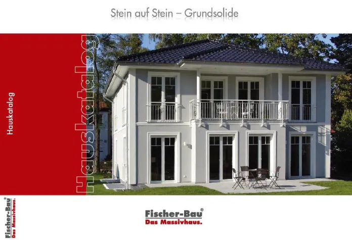 Bild: Fischer-Bau GmbH stellt seinen neuen Hauskatalog 1/2011 vor