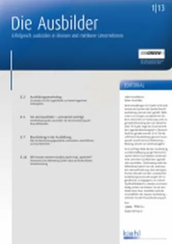 Bild: Kiehl startet Infodienst für Ausbilder