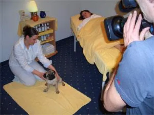 Bild: Hunde-Wellness, der Renner in Bad Dürkheim