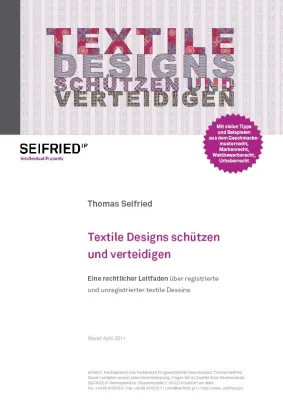 Bild: Kostenloses Ebook „Textile Designs schützen und verteidigen“ erschienen - Rechtlicher Praxisleitfaden