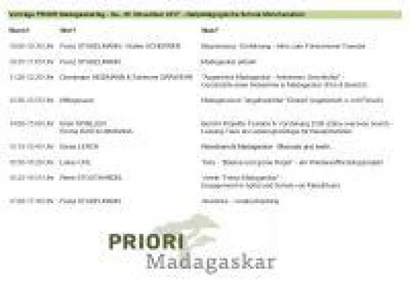 Bild: PRIORI Madagaskartag 2017