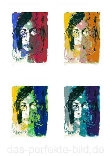 Bild: Armin Mueller Stahl: Tribute To John Lennon (Mappenwerk mit vier Siebdrucken)