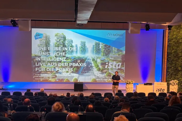 Künstliche Intelligenz in der Verwaltung von Mönig Immobilienmanagement GmbH– 22. Süd-West-Verwaltertagen 2025 Bild: Künstliche Intelligenz in der Verwaltung von Mönig Immobilienmanagement GmbH– 22. Süd-West-Verwaltertagen 2025