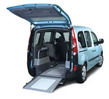 Bild: Der neue Renault Kangoo umgerüstet zum Behindertenfahrzeug