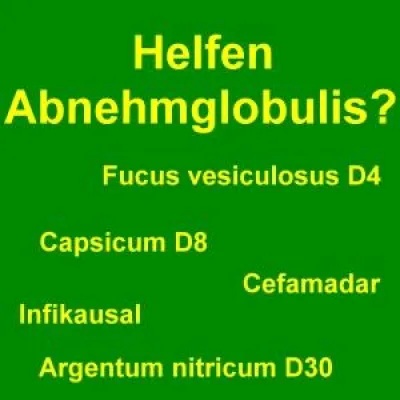 Bild: Homöopathie und abnehmen