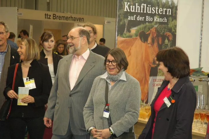 Biofach / Tierwohl liegt im Trend / Erlebnisseminar Kuhflüstern Bild: Biofach / Tierwohl liegt im Trend / Erlebnisseminar Kuhflüstern
