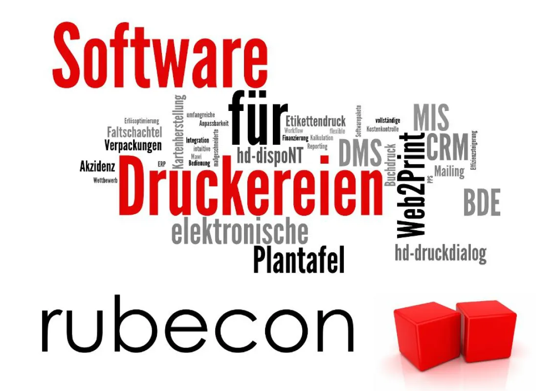 rubecon - Software für Druckereien