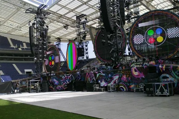 Bild: eps mit Coldplay auf Europatour