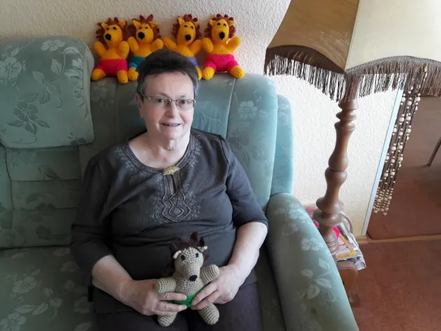 Bild: Tag des Ehrenamts / Rostockerin mit Löwenherz