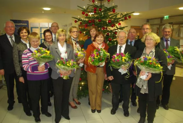 Bild: Jubilare im St. Martinus-Hospital geehrt - Neujahrsempfang im Olpe Krankenhaus