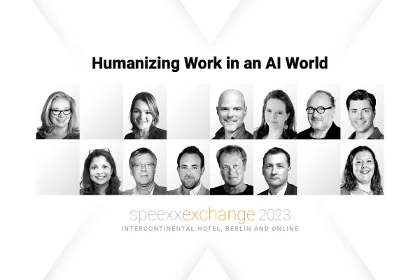Bild: Speexx Exchange 2023: Programm für hybride HR- und L&D-Konferenz bekannt gegeben 