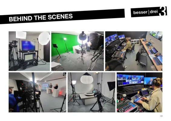 Bild: Filmproduktion München: Das Content Studio von besserdrei bietet vielseitige Möglichkeiten