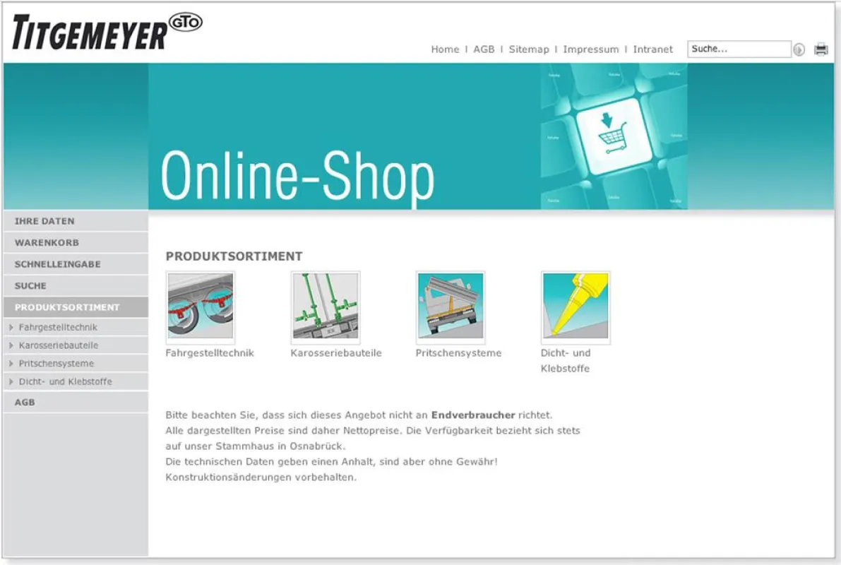 Neuer Online-Shop seit 1. Juni aktiv