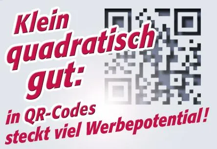 Bild: Klein, quadratisch gut: in QR-Codes von royalmedia steckt viel Werbepotential