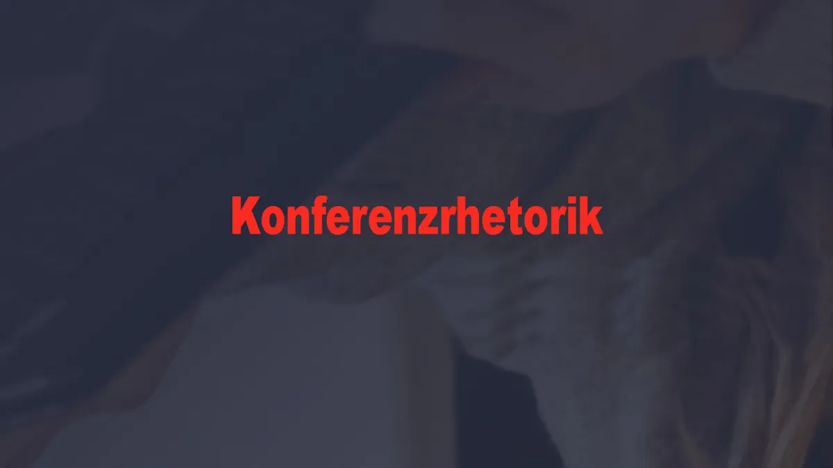 Souverän und erfolgreich im Meeting