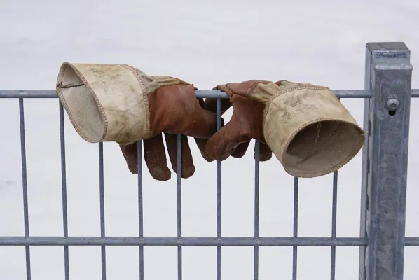 Bild: "Geschafft - erst einmal!" Fotoausstellung von Manuela Merl im Ebenböckhaus