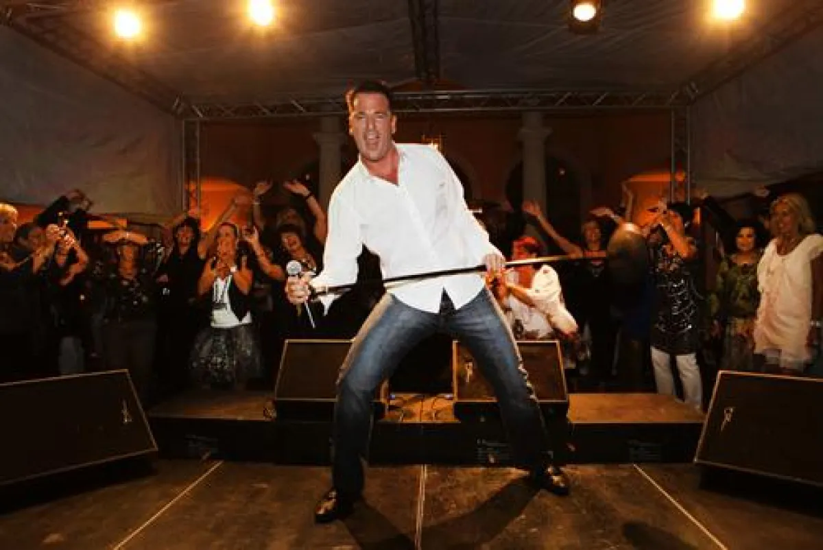 Michael Wendler sorgte für gute Stimmung