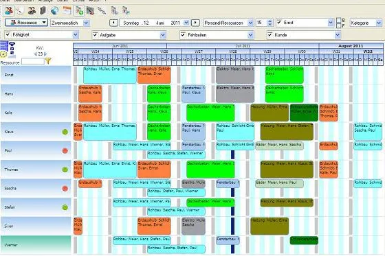 PlanningPME - die einfache Projekt- und Ressourcenplanung Bild: PlanningPME - die einfache Projekt- und Ressourcenplanung