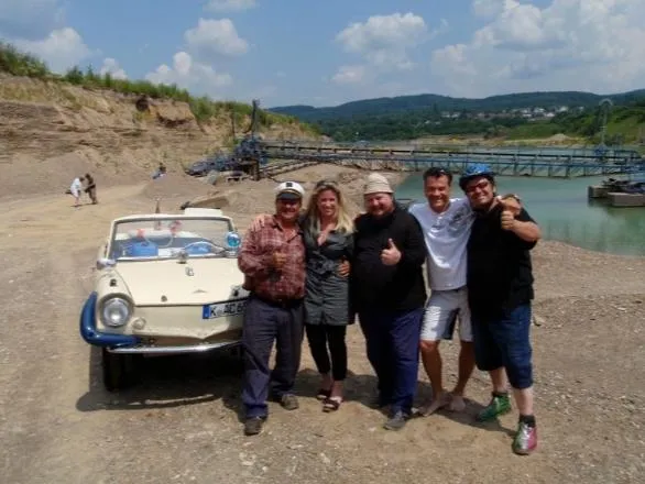 Die Ludolfs mieten ein Amphicar bei erento Bild: Die Ludolfs mieten ein Amphicar bei erento