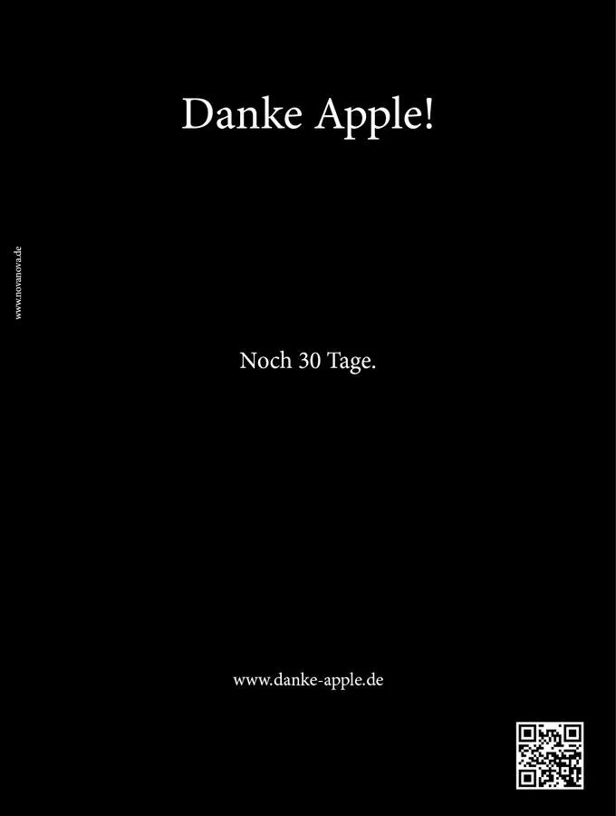 Erstes Motiv für den Launch