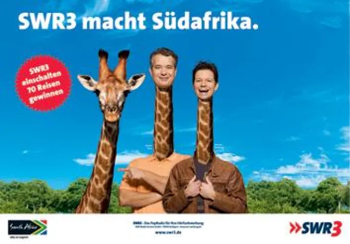 Bild: SWR3 Mega-Kick nach Südafrika