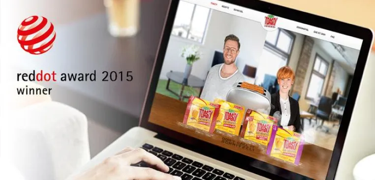 Bild: TWT und Tillman’s Toasty werden mit Red Dot Award ausgezeichnet