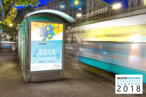 Bild: Die BLOCKCHANCE Conference in Hamburg mit Weltprämiere des Viva con Agua WATERcoins