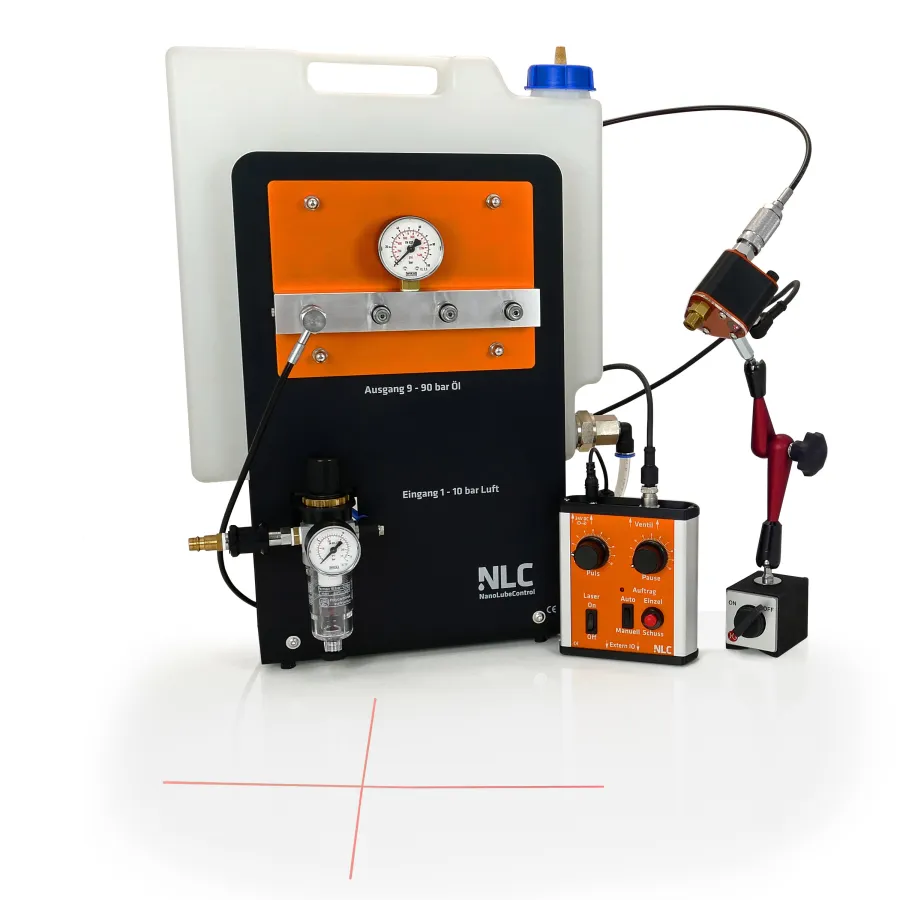 NanoLubeControl - Die neue Art der Minimalmengenschmierung (© Kajketsu GmbH)