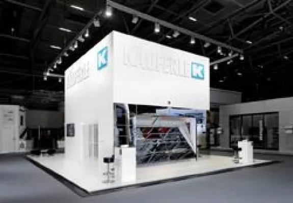 Bild: Käuferle mit BAU 2013 sehr zufrieden: erfolgreich optimierte Lösungen für Garage und Keller präsentiert