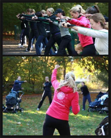 Bild: LAUFMAMALAUF - OUTDOOR-FITNESS FÜR MÜTTER MIT KIND UND KINDERWAGEN