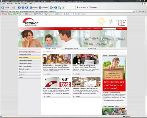 Bild: Internetauftritt lässt keine Fragen offen