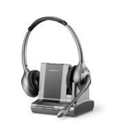 Bild: Plantronics präsentiert neues schnurloses Headset-System Savi™ für Unified Communications im Call Center