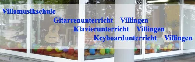 Bild: Moderner und zeitgemäßer Unterricht in Gitarre, Keyboard und Klavier in der Villamusikschule in Villingen