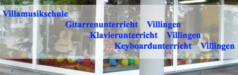 Bild: Moderner und zeitgemäßer Unterricht in Gitarre, Keyboard und Klavier in der Villamusikschule in Villingen