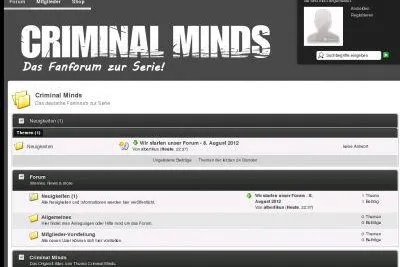 Bild: Erfolgsserie Criminal Minds - deutsches Fanforum gestartet