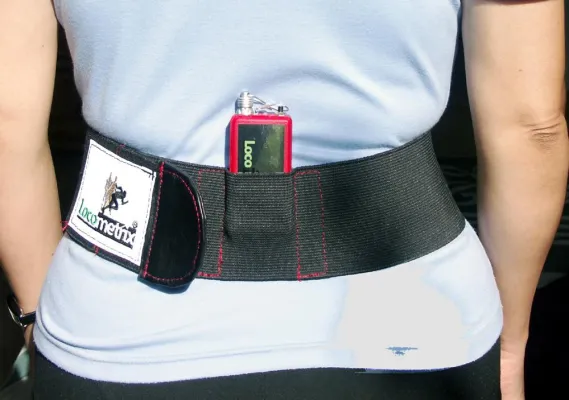 Bild: Messgerät Locometrix analysiert das Gehverhalten