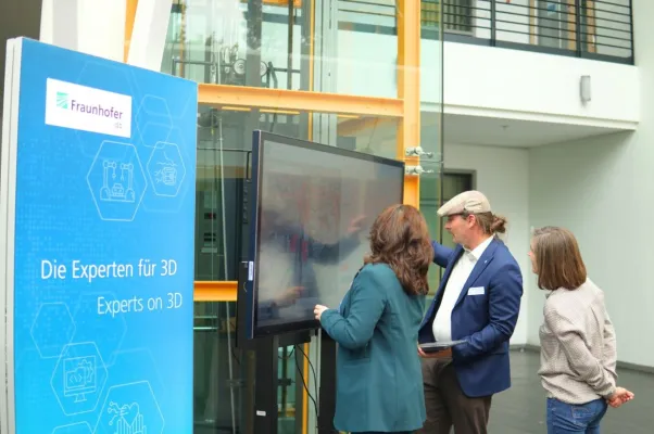 Bild: Stadtplanung der Zukunft - Partnerstädte zu Gast am Fraunhofer IGD