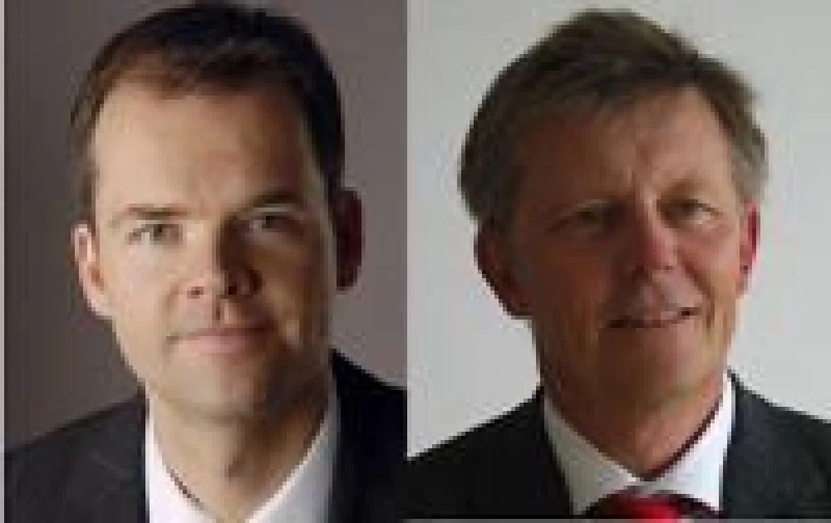 igefa-Vorstand Kai Kruse (l.) und Wolfgang Eichler (r.)